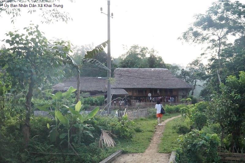 Ủy Ban Nhân Dân Xã Khai Trung