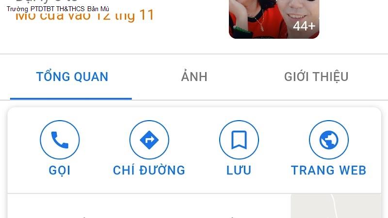 Trường PTDTBT TH&THCS Bản Mù