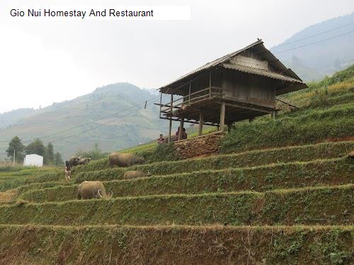 Gio Nui Homestay And Restaurant