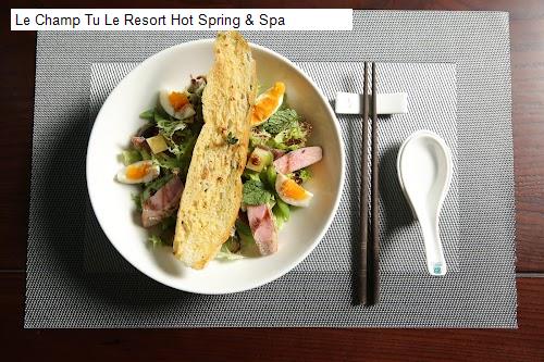 Vệ sinh Le Champ Tu Le Resort Hot Spring & Spa